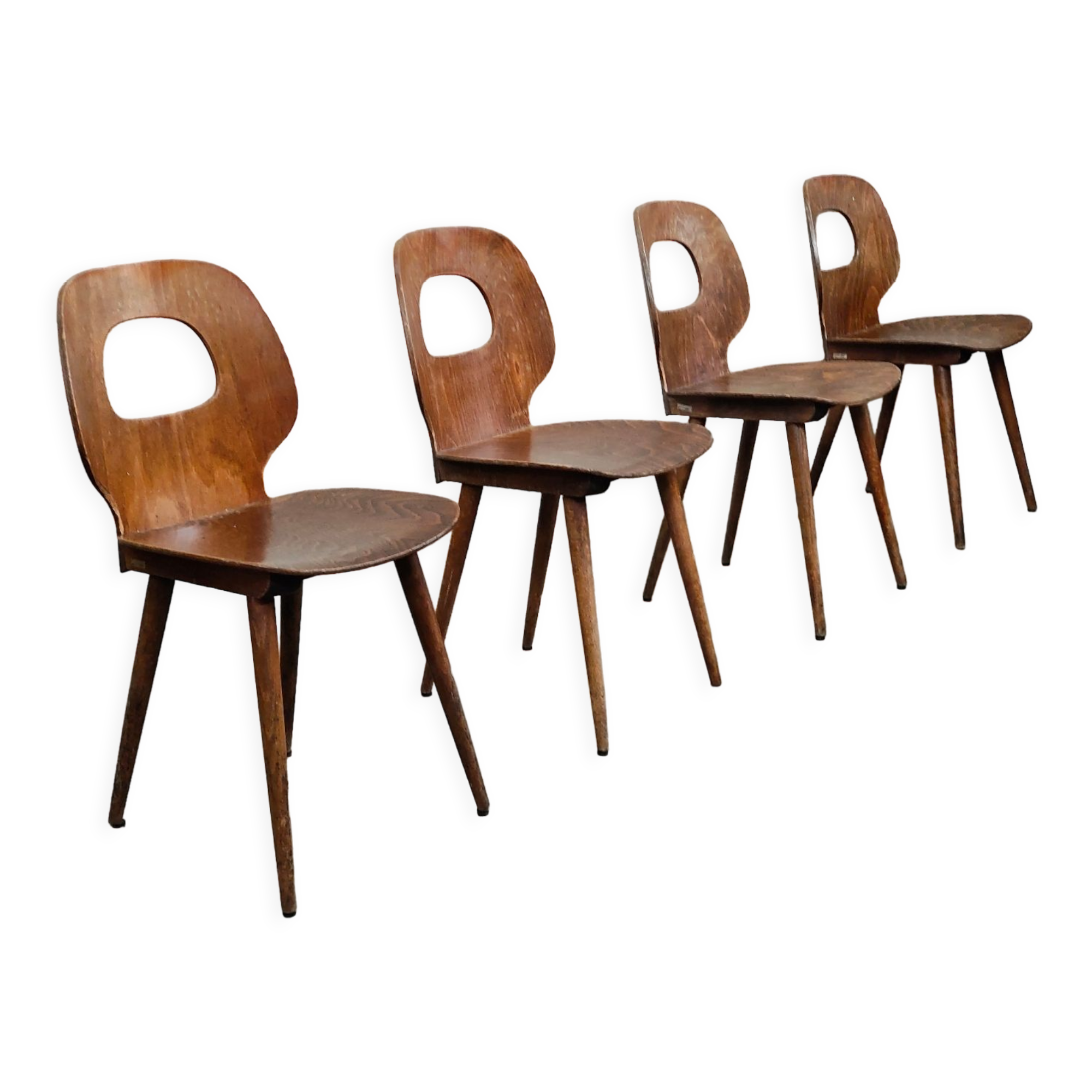 Set of 4 Baumann chairs