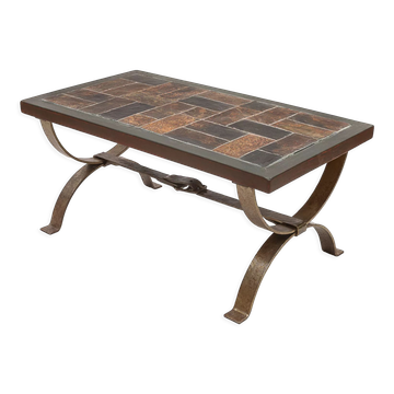 Table basse vintage modèle "Sellerie" 1960