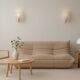 Pair of wall lights by Carl Fagerlund for Orrefors, 1970s