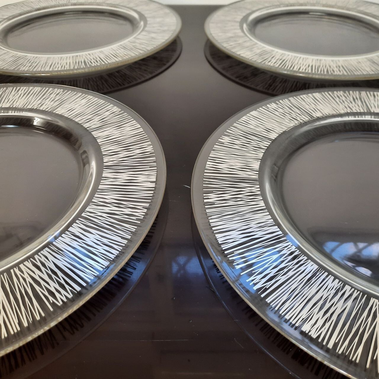 10 Dishes Barbara Ovens for Egyptian, HWC Collection (Handle With Care) by Sottsass Associati for Ro