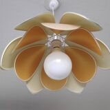 Vintage two-coloured and bi-corolla flower hanging