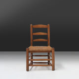 Chaise rustique Wabi-Sabi 1850