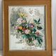 Large still life painting bouquet