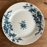 4 flat plates Terre de Fer, Eglantine model