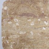 Rectangular Beech Coffee Table by Paolo Buffa with a Pink Travertine Top