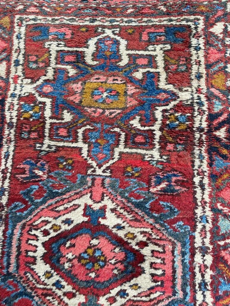Mid-century Heriz carpet 116x62 cm