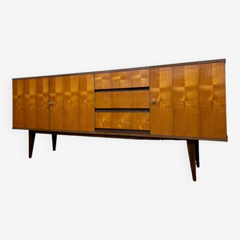 Vintage sideboard with metal legs