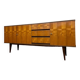 Vintage sideboard with metal legs