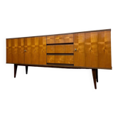 Vintage sideboard with metal legs