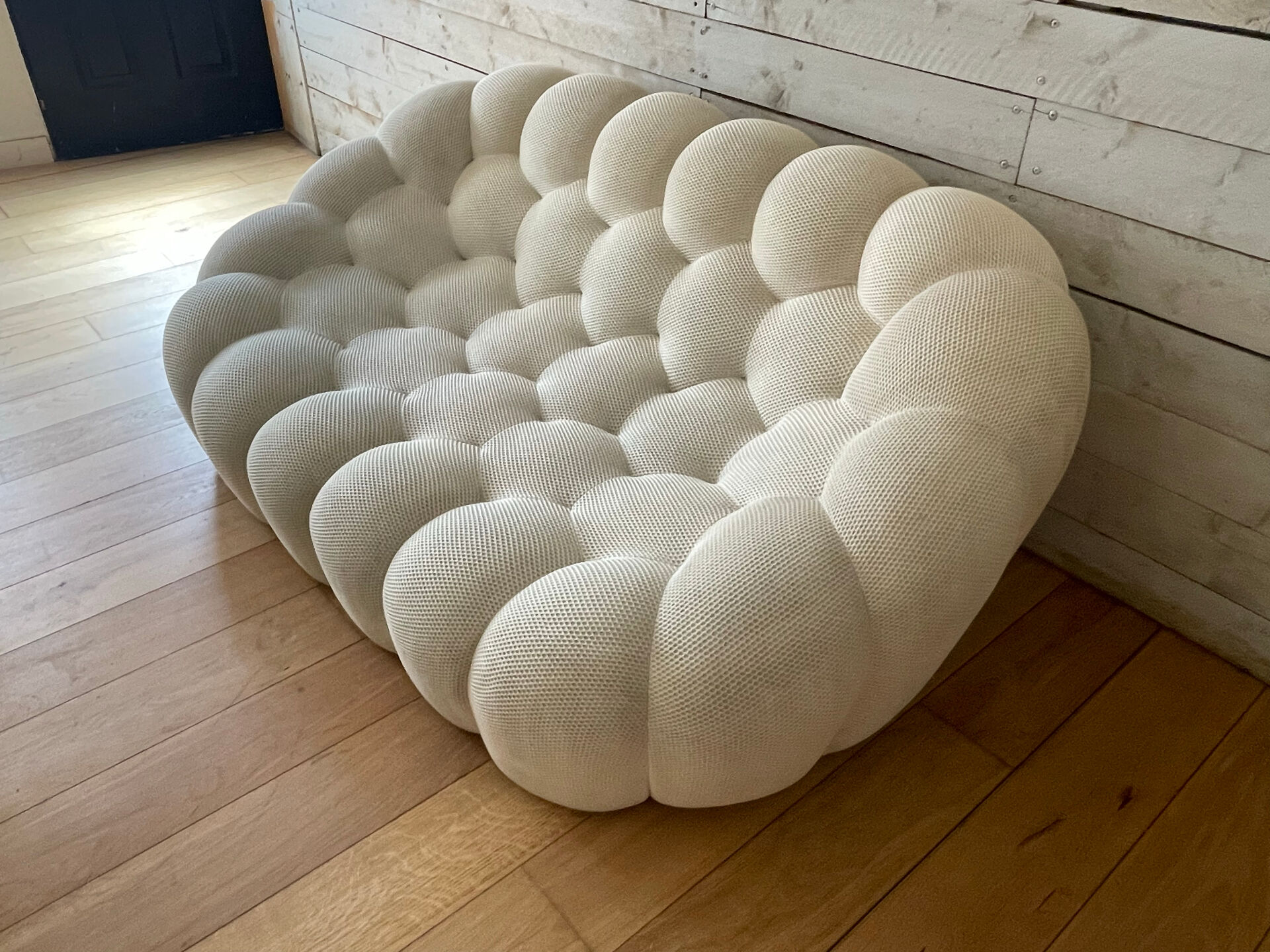 Rochebobois right bubble sofa, 2.5 seats