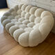 Rochebobois right bubble sofa, 2.5 seats