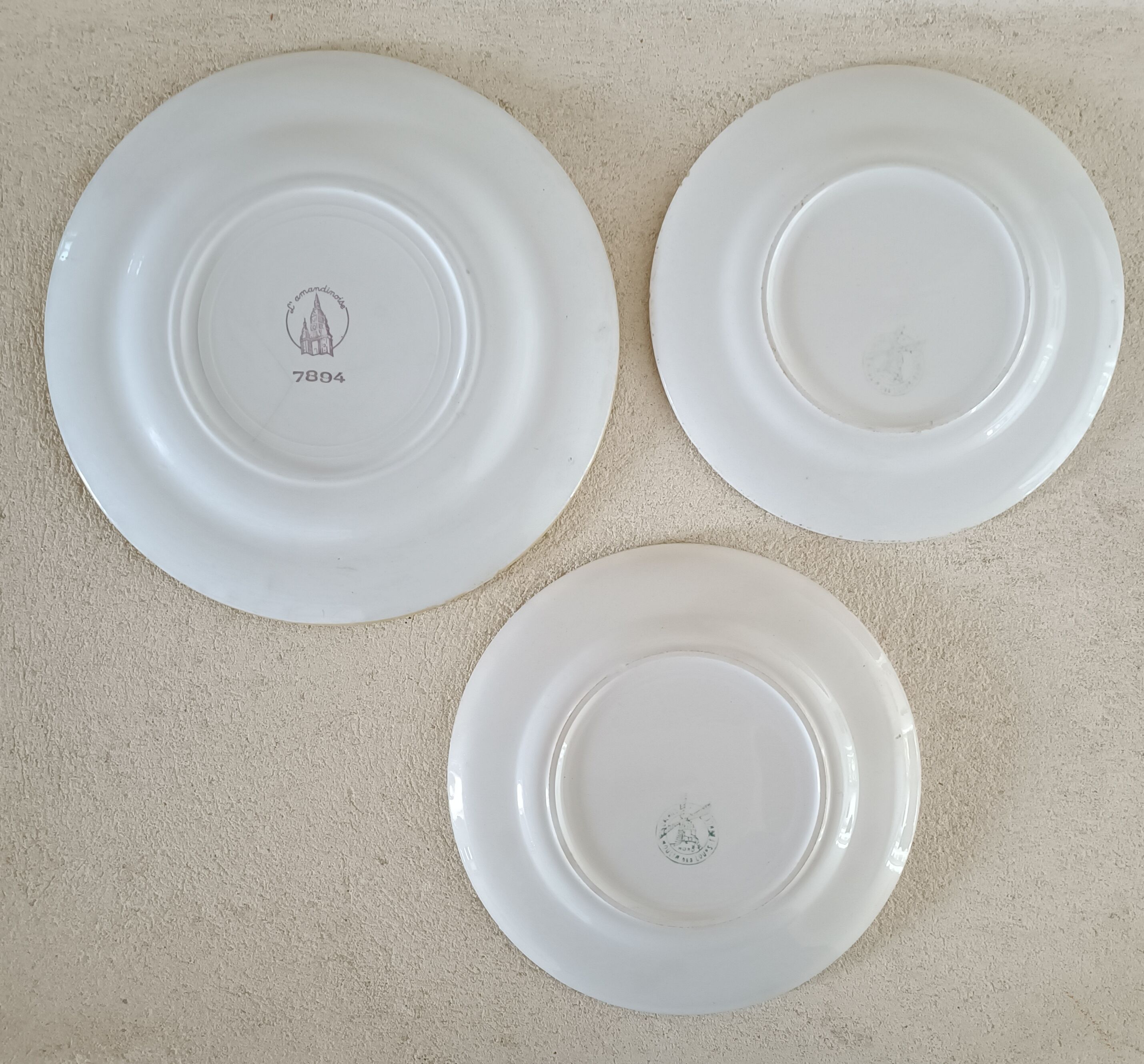 3 plates iron land Moulin des Loups
