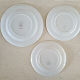 3 assiettes terre de fer Moulin des Loups
