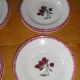 Service de table de 10 assiettes plates et 10 creuses Badonviller