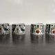 Vintage Bavaria Porcelain Egg Cups - 70's Folk Style