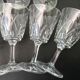 Set of 11 vintage wine glasses