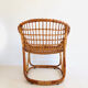 Fauteuil en rotin de Tito Agnoli pour Pierantonio Bonacina, Italie 1958