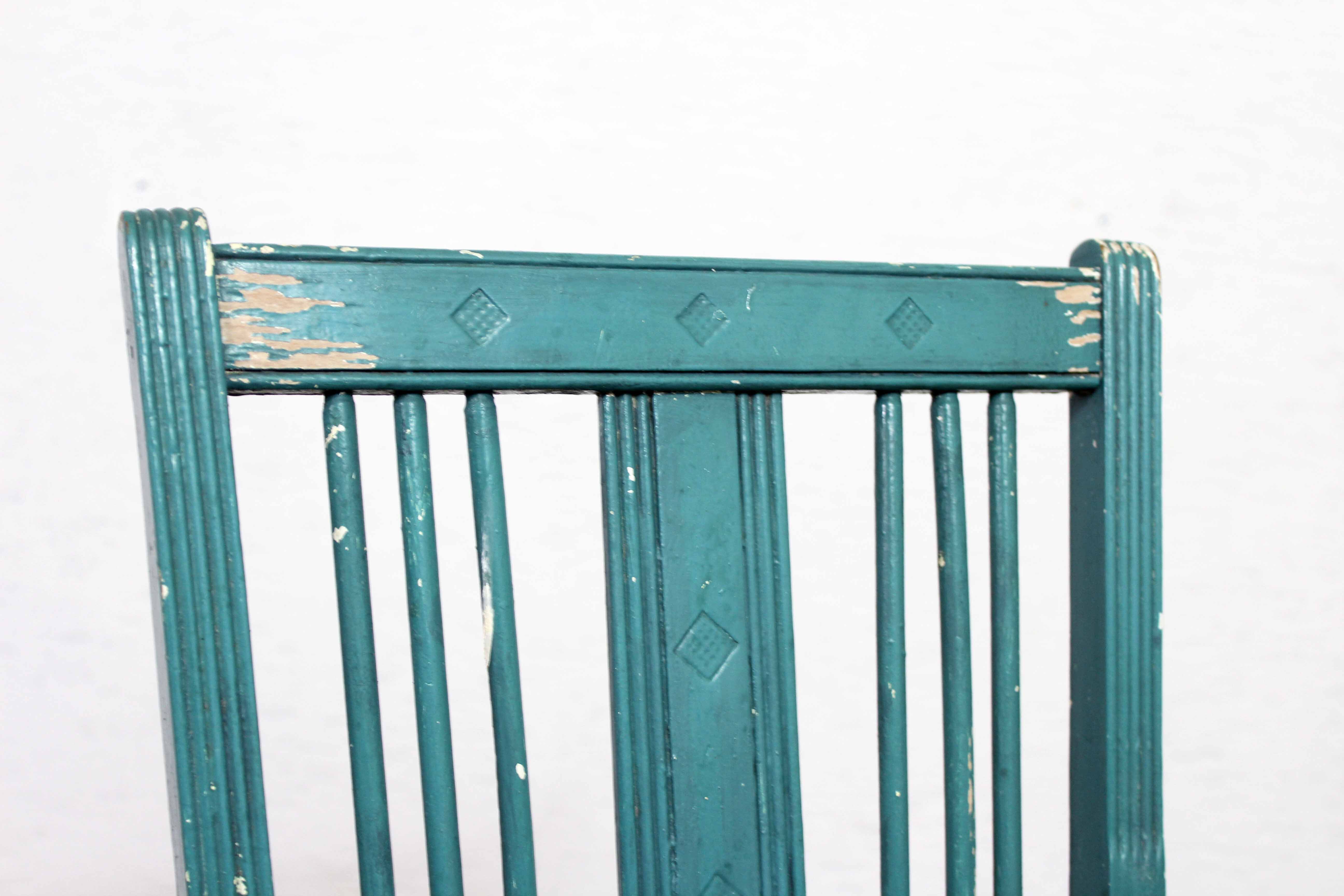 Wooden 50s children's chair