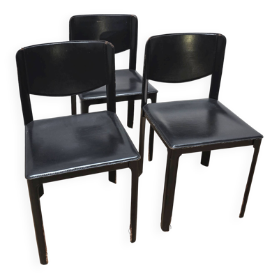 Suite de 3 chaises Matteo Grassi