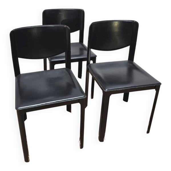 Suite de 3 chaises Matteo Grassi