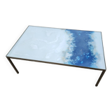 Organic glass coffee tables