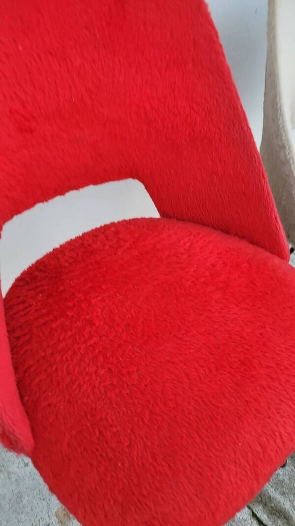 Paire de chaises vintage ''Moumoute'' -1950s