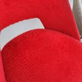 Pair of vintage "Moumoute" chairs -1950s