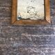 19th mirror with mercury glass 26x33cm