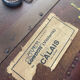 Old vintage cabin trunk