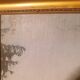 Oil on panel Cathedral landscape framed signed Ch Girardet 38