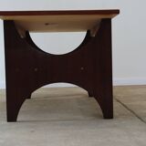Mid century modern mahogany Coffee Table, 1970´s, Soviet Union