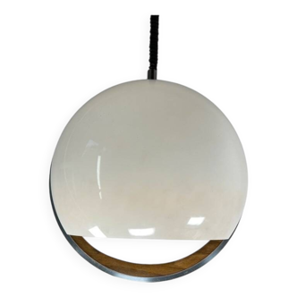 Suspension boule plexi 1970 space-age Allemagne
