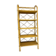 Rattan bookcase shelf
