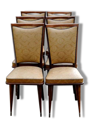 Lot de 6 chaises vintage