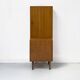 Armoire étroite en teck, années 1960