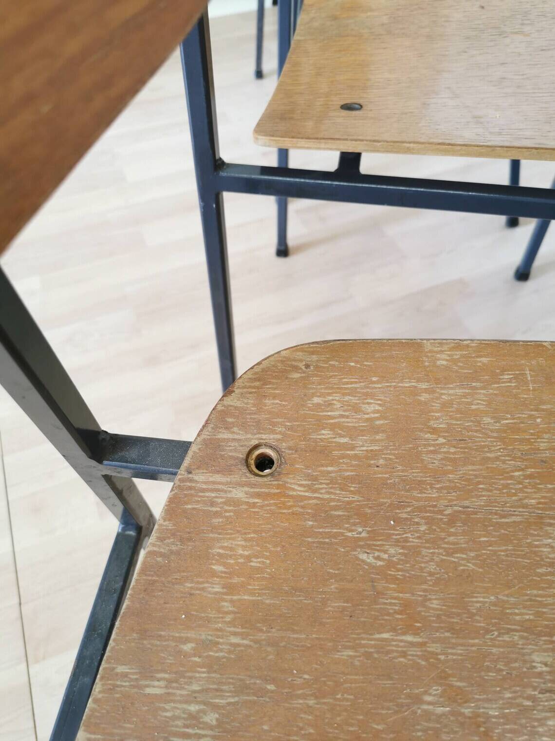 Vintage Stol Kamnik Wooden Dining Chairs - 1970s Yugoslavia - Set of 4