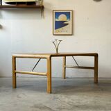 Ash Mosaic Coffee Table, Denmark 1960s/1970s, Mid-C Modern