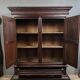 LXIII period cabinet with diamond points in molded walnut / 17th century