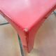 Table rouge OZOO. Marc Berthier pour Prisunic. 1970