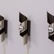 3 Raak Space Ace Wall Sconces mode ''Wokkel'' 1970s