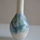 Porcelain vase with fish decoration