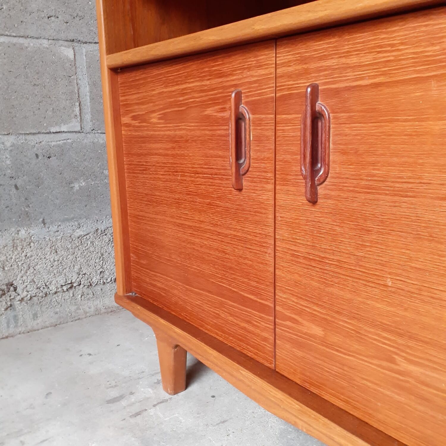 Scandinavian style teak chest of drawers 1970