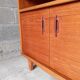 Commode teck style scandinave 1970