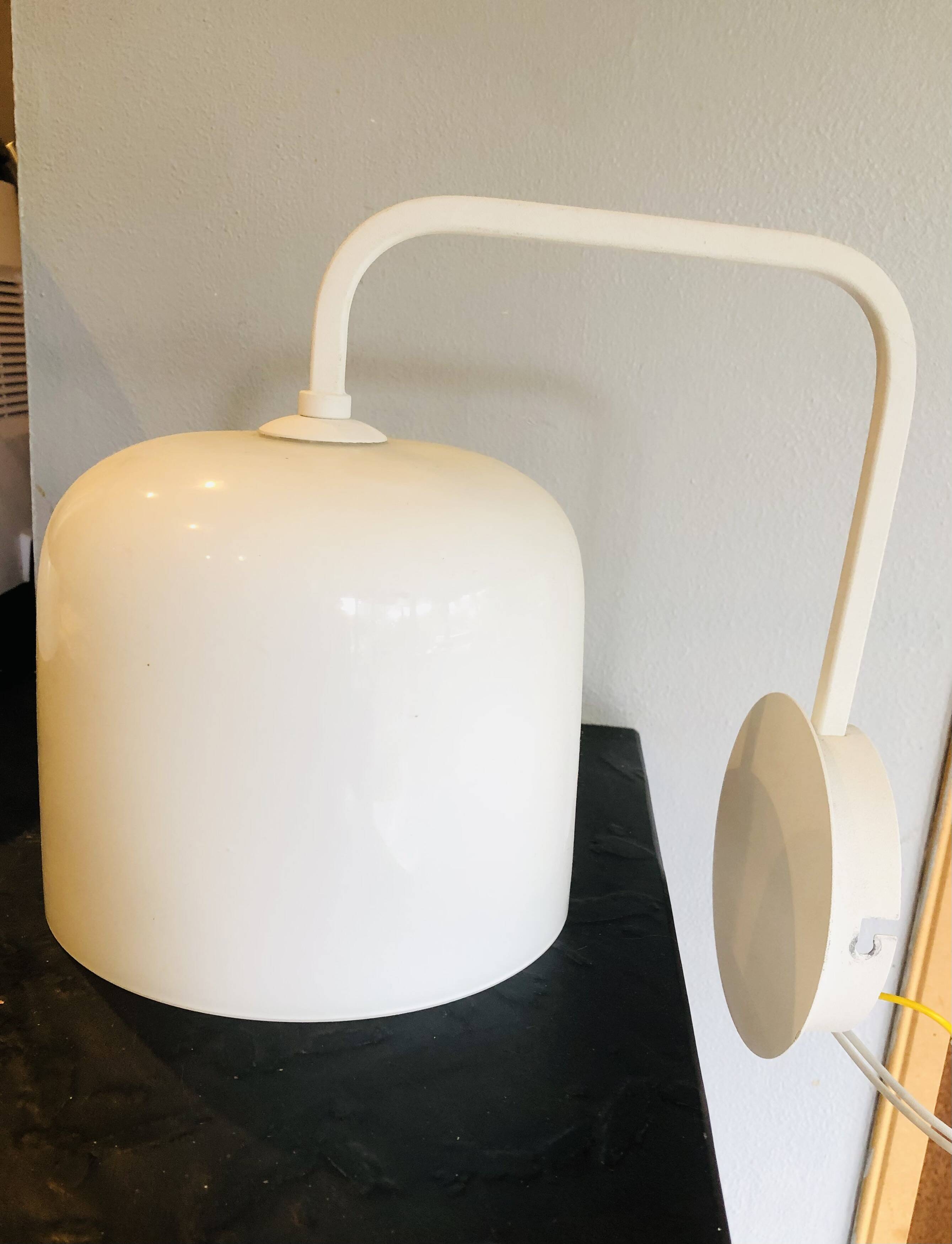 Opaline wall light
