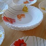 Luminarc floral plate set