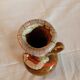Vintage candlestick vase