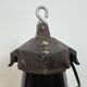 Industrial Black Enamel Bauhaus Pendant Lamp, 1930s