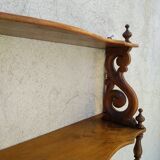 Wooden wall shelf xixith napoleon iii