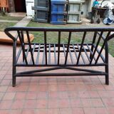 Rattan bench