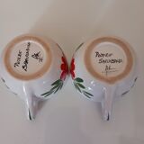 Large vintage cups